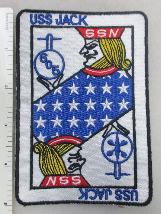 USS JACK SSN 605 PATCH