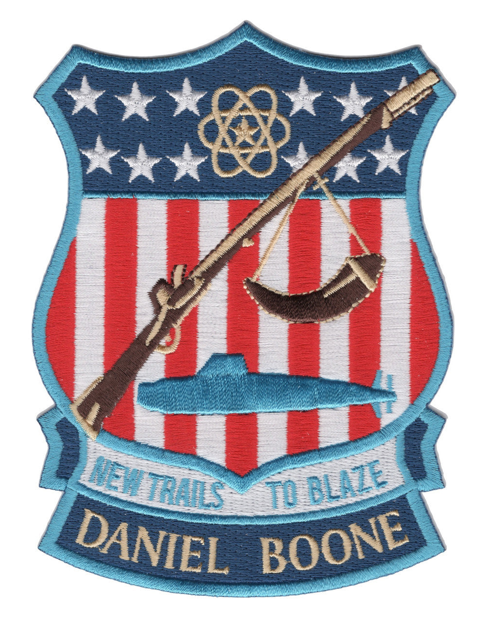 USS DANIEL BOONE SSBN 629 PATCH