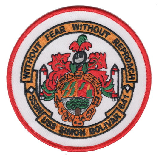 USS SIMON BOLIVAR SSBN 641 PATCH