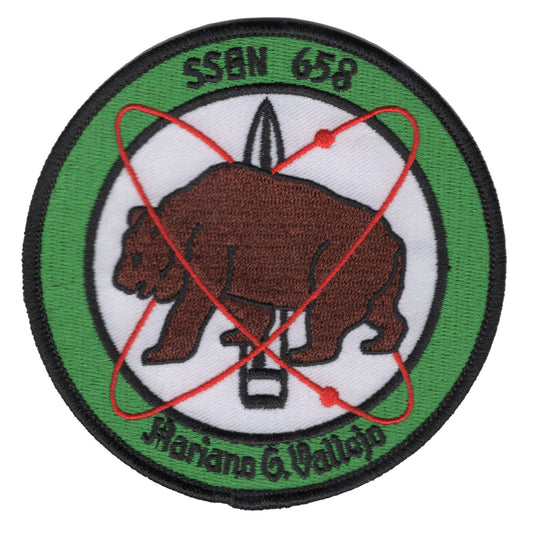 USS MARIANO G VALLEJO SSBN 658 PATCH