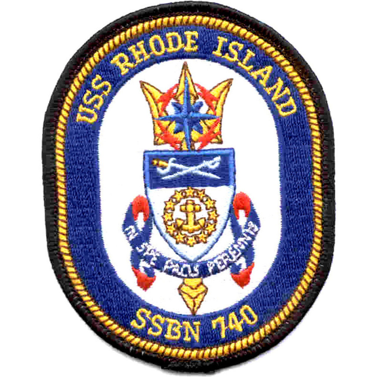 USS RHODE ISLAND SSBN 740 PATCH – SUBVEST.com