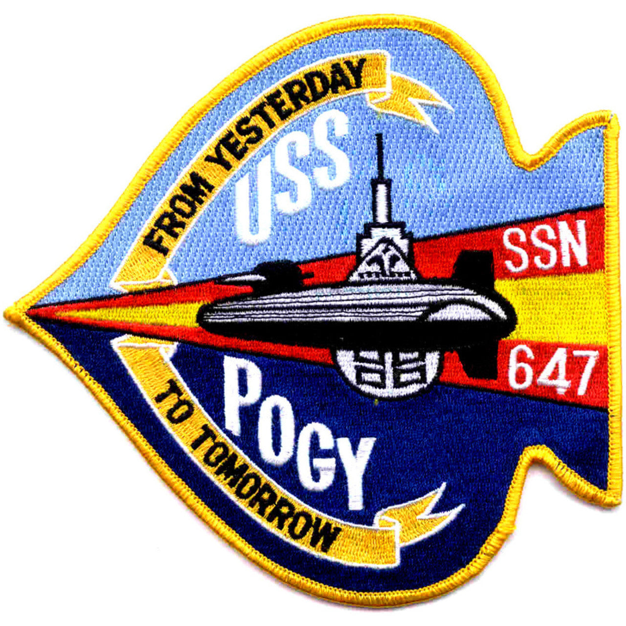 USS POGY SSN 647 PATCH
