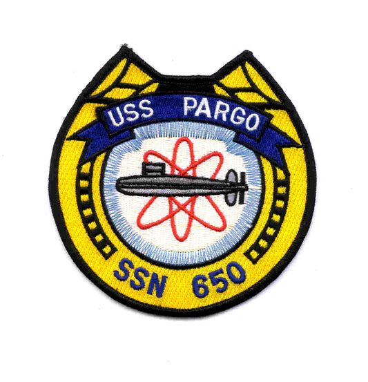 USS PARGO SSN 650 PATCH