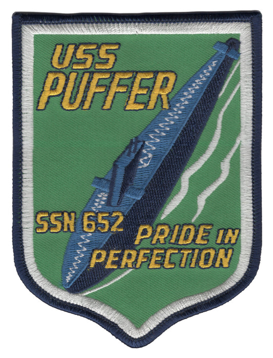 USS PUFFER SSN 652 PATCH