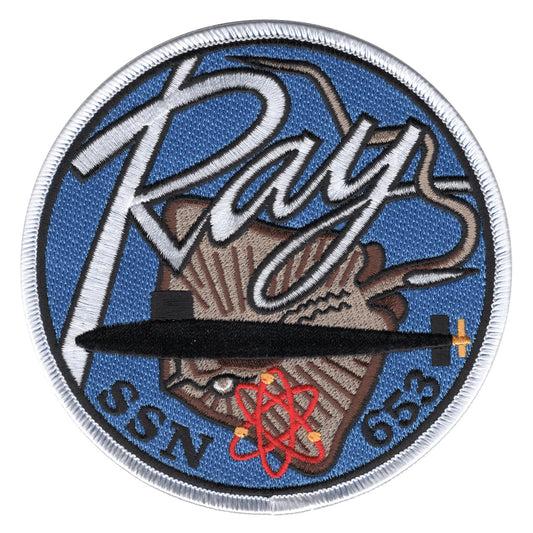 USS RAY SSN 653 PATCH