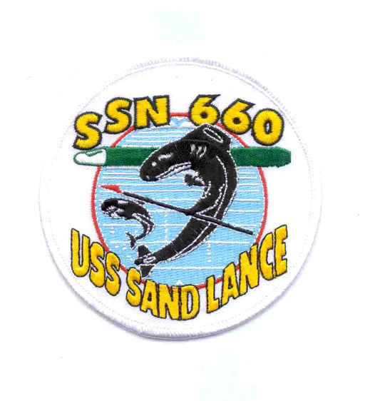 USS SAND LANCE SSN 660 PATCH