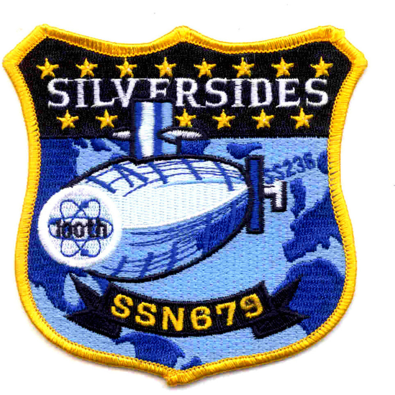 USS SILVERSIDES SSN 679 PATCH