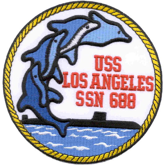 USS LOS ANGELES SSN 688 PATCH