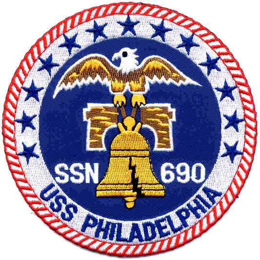 USS PHILADELPHIA SSN 690 PATCH