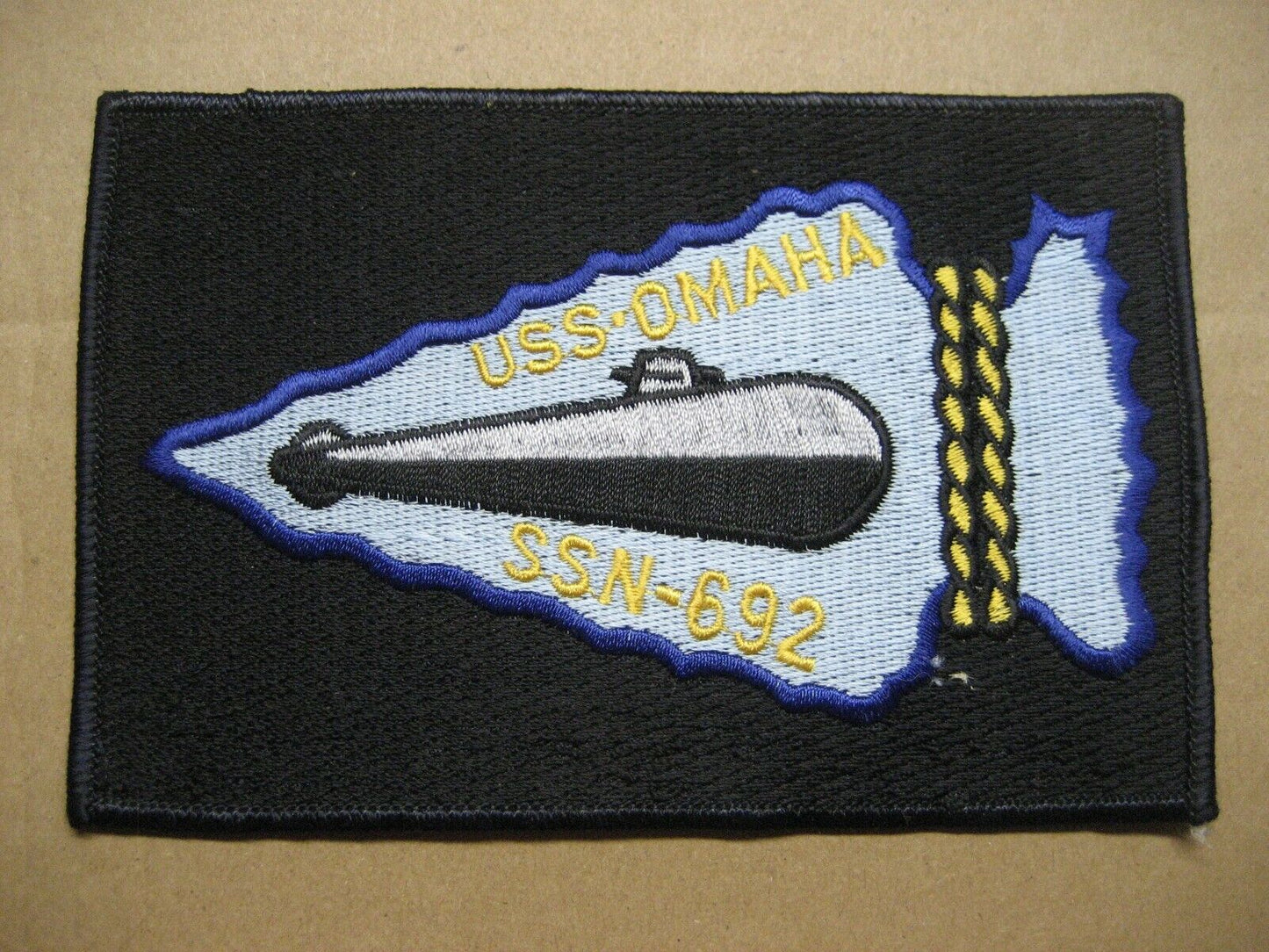 USS OMAHA SSN 692 PATCH