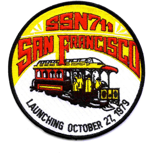 USS SAN FRANSISCO SSN 711  PATCH