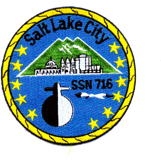 USS SALT LAKE CITY SSN 716 PATCH