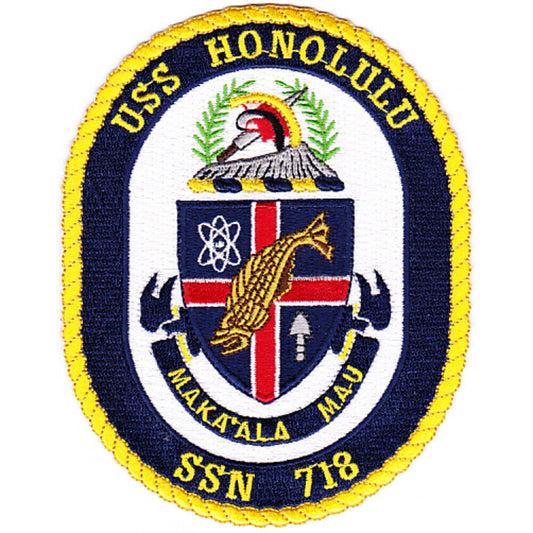 USS HONOLULU SSN 718  PATCH