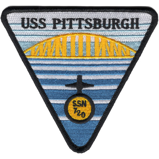 USS PITTSBURGH SSN 720  PATCH