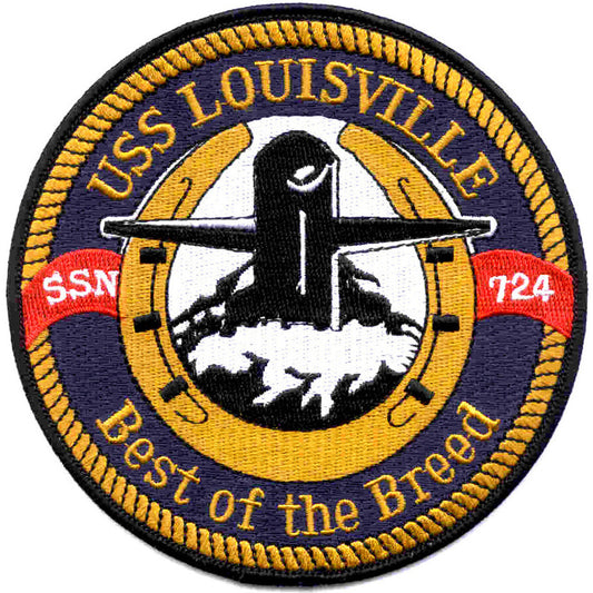 USS LOUISVILE SSN 724 PATCH