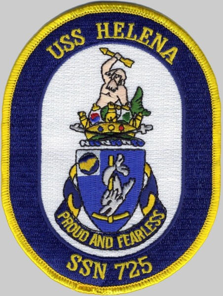 USS HELENA SSN 725 PATCH