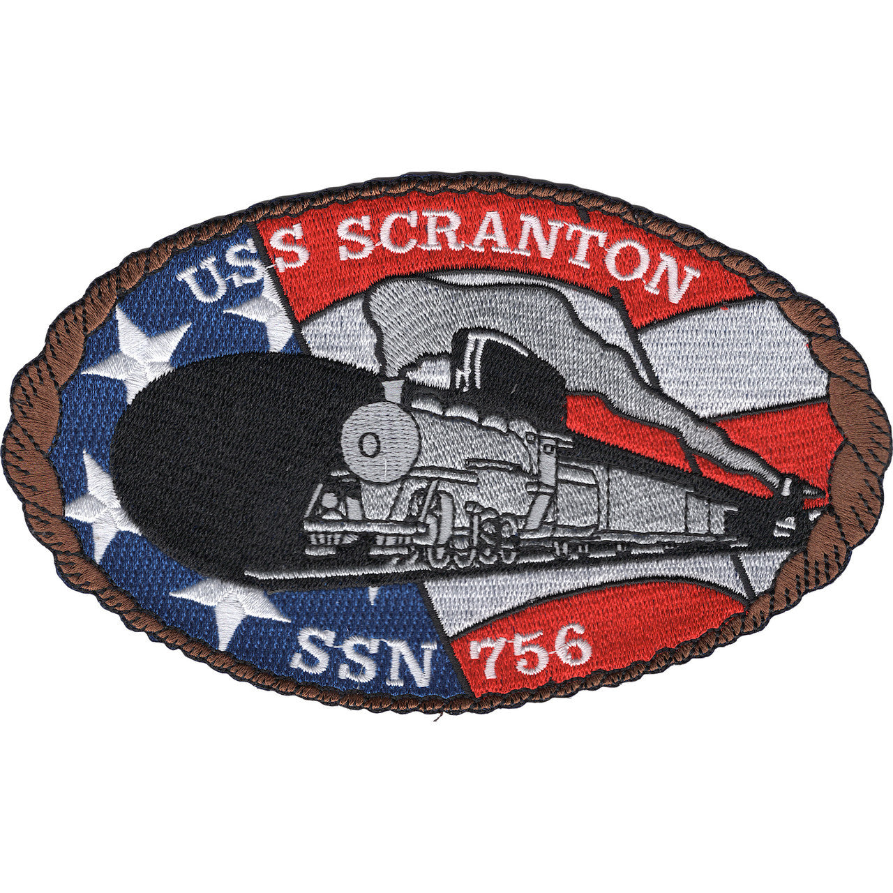 USS SCRANTON SSN 756 PATCH