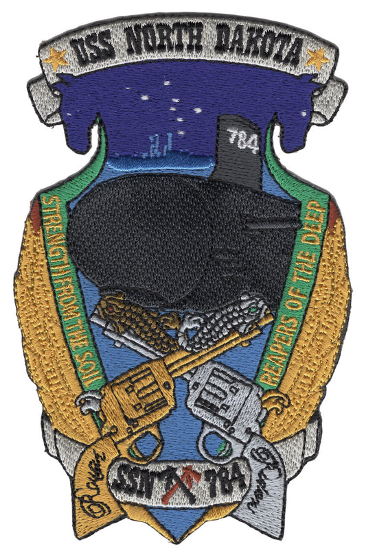 USS NORTH DAKOTA SSN 784 PATCH