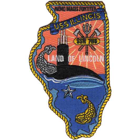 USS ILLINOIS SSN 786 PATCH