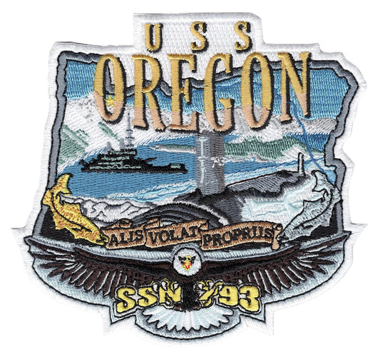 USS OREGON SSN 793 PATCH