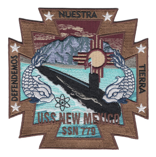 USS NEW MEXICO SSN 779 PATCH