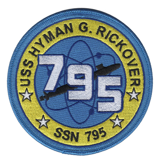 USS HYMAN G RICKOVER SSN 795 PATCH