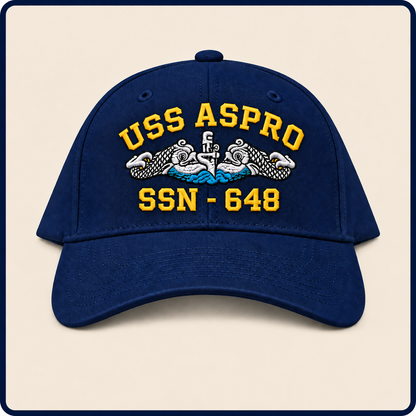 USS ASPRO SSN-648 HAT approved boat mockup