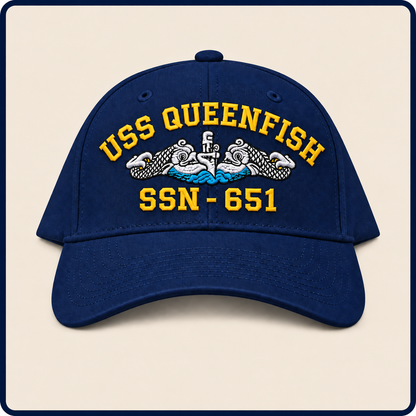 USS QUEENFISH SSN-651 HAT approved boat mockup