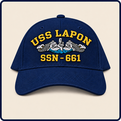 USS LAPON SSN-661 HAT approved boat mockup