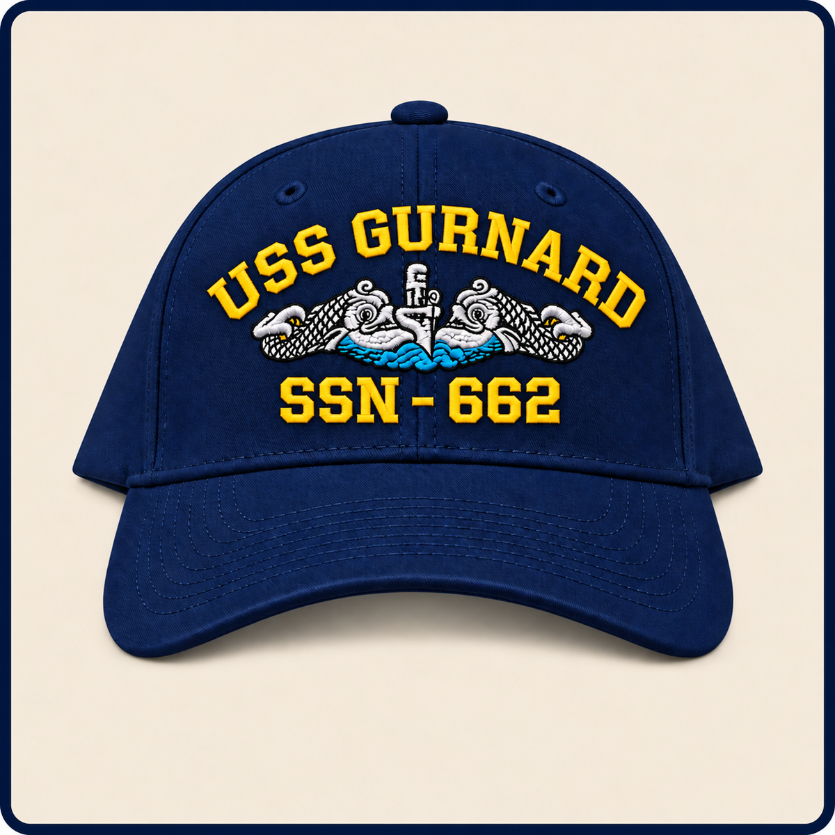 USS GURNARD SSN-662 HAT approved boat mockup