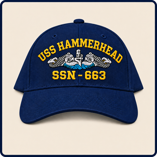 USS HAMMERHEAD SSN-663 HAT approved boat mockup