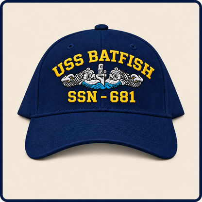 USS BATFISH SSN-681 HAT approved boat mockup