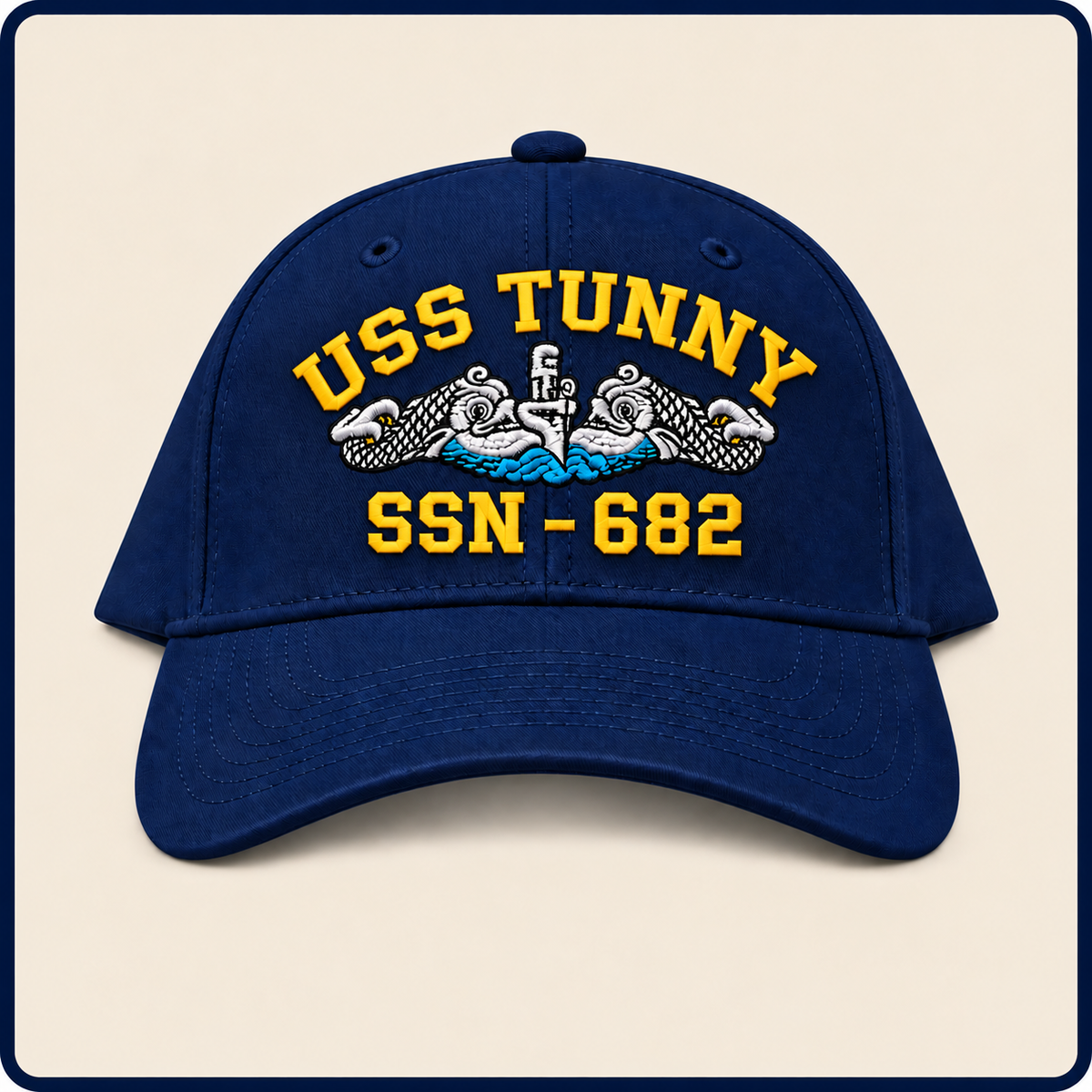 USS TUNNY SSN-682 HAT approved boat mockup