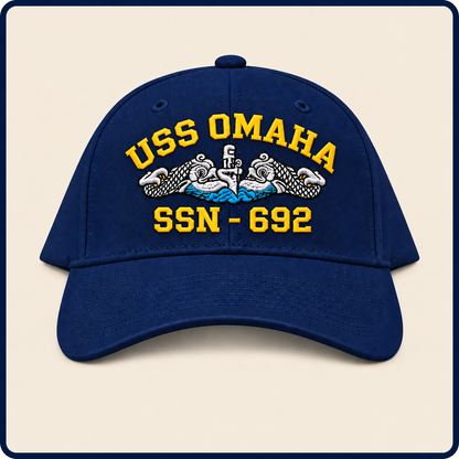 USS OMAHA SSN-692 HAT approved boat mockup