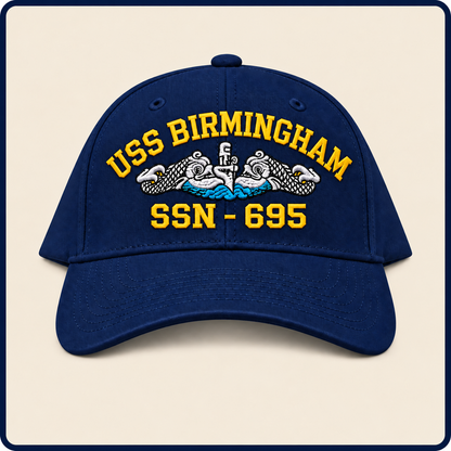 USS BIRMINGHAM SSN-695 HAT approved boat mockup