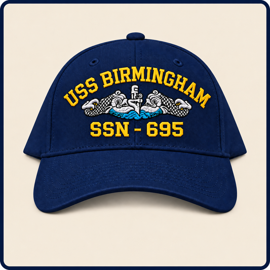USS BIRMINGHAM SSN-695 HAT approved boat mockup