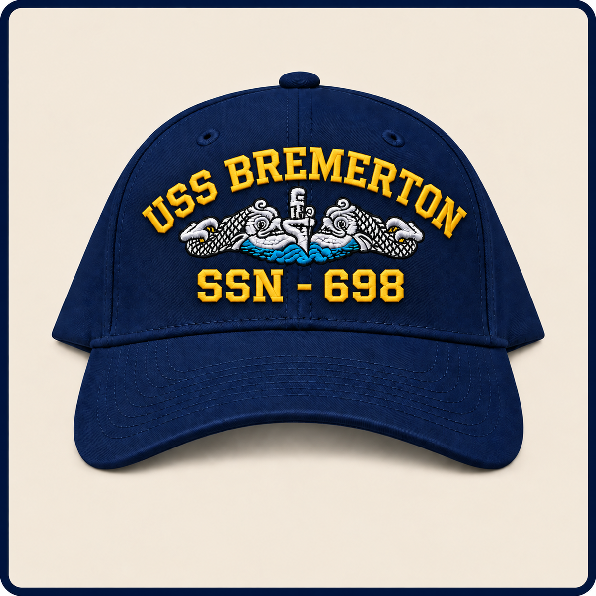 USS BREMERTON SSN-698 HAT approved boat mockup