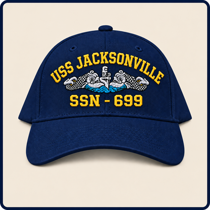 USS JACKSONVILLE SSN-699 HAT approved boat mockup