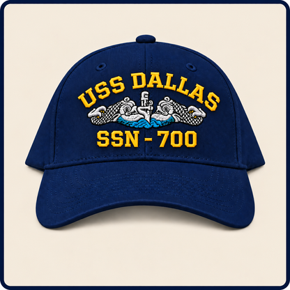 USS DALLAS SSN-700 HAT approved boat mockup