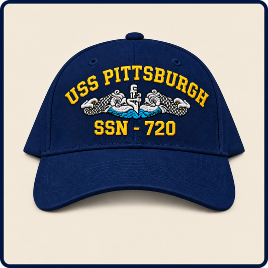 USS PITTSBURGH SSN-720 HAT approved boat mockup