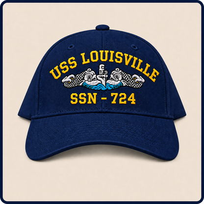 USS LOUISVILLE SSN-724 HAT approved boat mockup