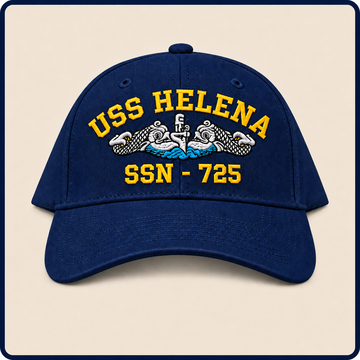 USS HELENA SSN-725 HAT approved boat mockup
