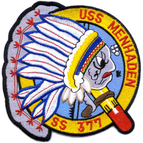 SS-377 USS MENHADEN PATCH