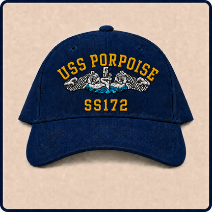 USS PORPOISE SS-172 HAT approved boat mockup