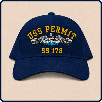 USS PERMIT SS-178 HAT approved boat mockup