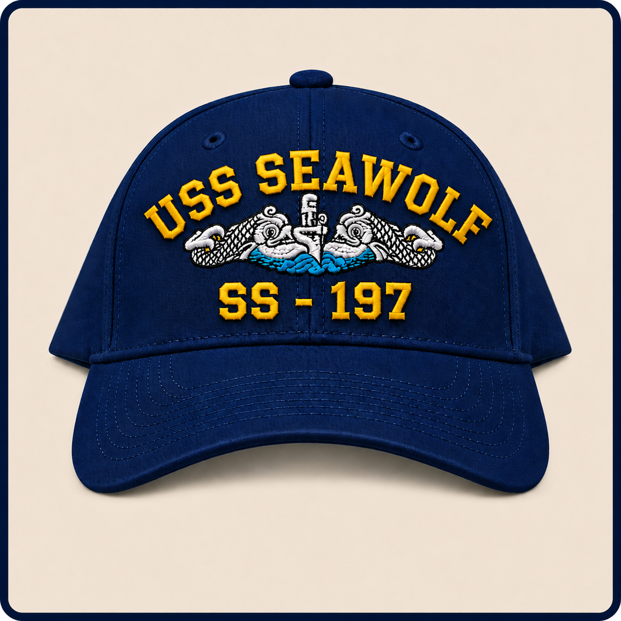 USS SEAWOLF SS-197 HAT approved boat mockup