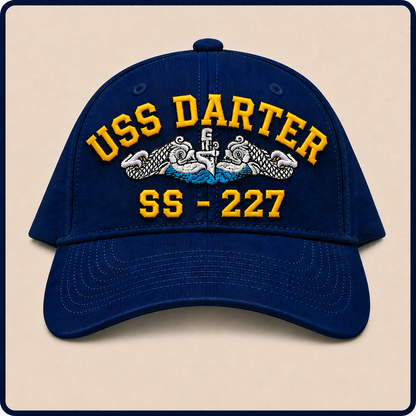 USS DARTER SS-227 HAT approved boat mockup