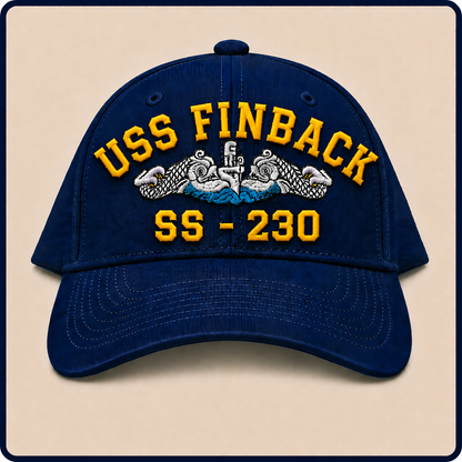 USS FINBACK SS-230 HAT approved boat mockup