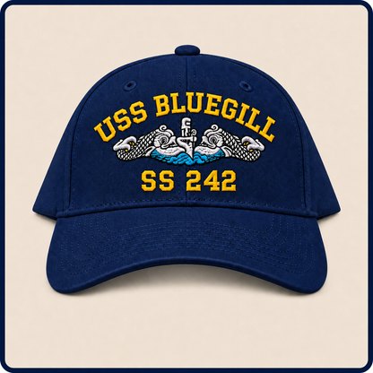 USS BLUEGILL SS-242 HAT approved boat mockup