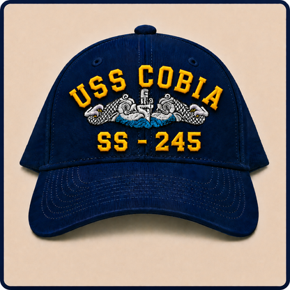 USS COBIA SS-245 HAT approved boat mockup